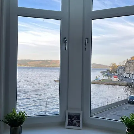 Beautiful Upper Apartment/Stunning Sea Views, Isle Of Bute Port Bannatyne Exterior photo